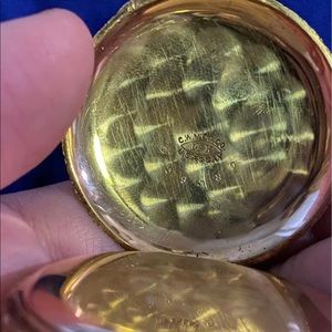 14k real good pocket watch Swiss made